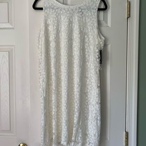Ronni Nicole floral lace dress